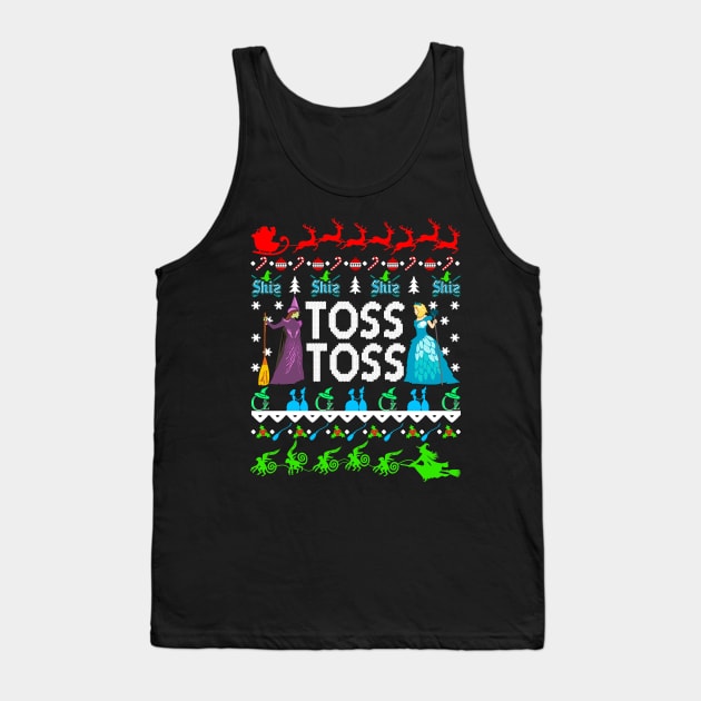 Broadway Ugly Christmas Sweater Tank Top by KsuAnn